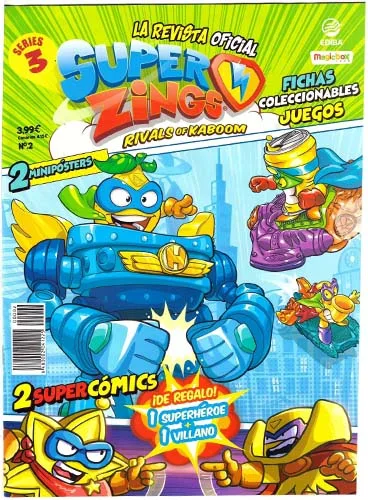 SuperZings - Rivals of Kaboom - Fasciculo #02