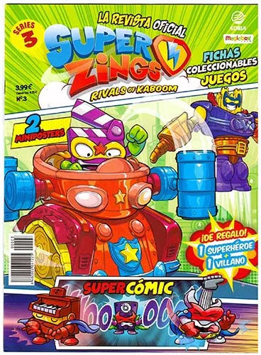 SuperZings - Rivals of Kaboom - Fasciculo #03