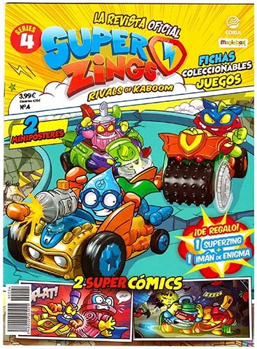 SuperZings - Rivals of Kaboom - Fasciculo #04