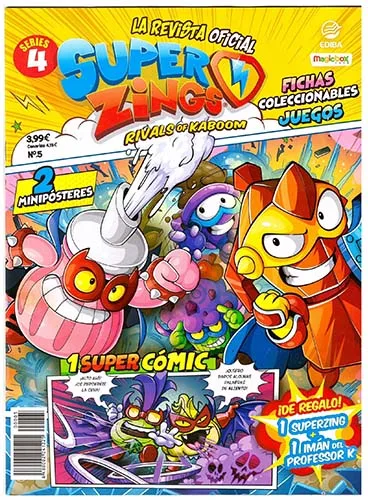 SuperZings - Rivals of Kaboom - Fasciculo #05