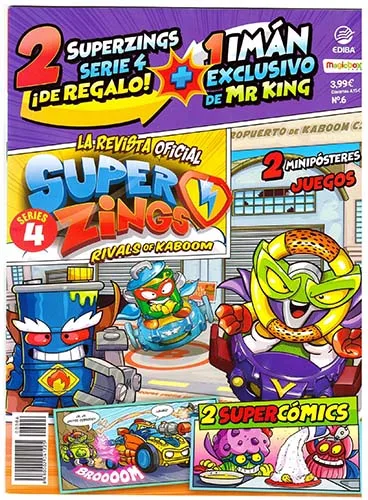 SuperZings - Rivals of Kaboom - Fasciculo #06
