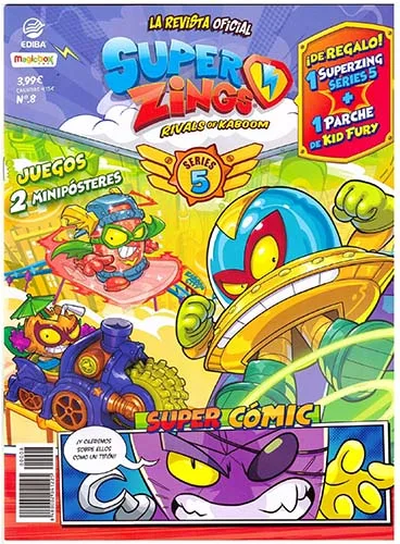 SuperZings - Rivals of Kaboom - Fasciculo #08