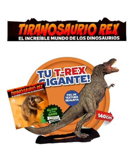 Arma el enorme Tiranosaurio Rex