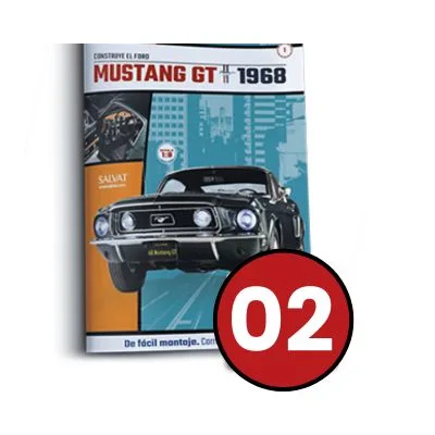 Construí el Ford Mustang 68 - Fasciculo #02