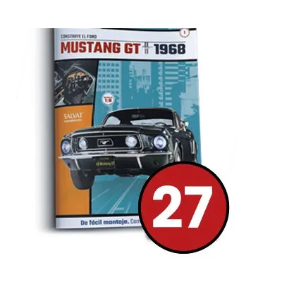 Construí el Ford Mustang 68 - Fascículo #27