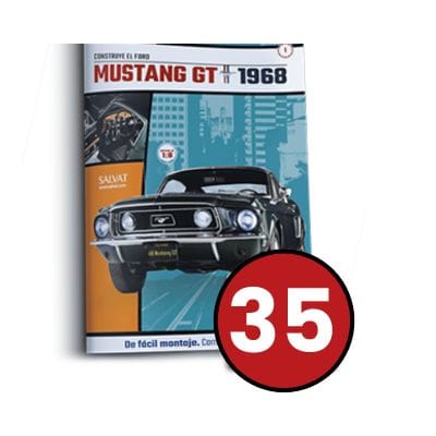 Construí el Ford Mustang 68 - Fascículo #35
