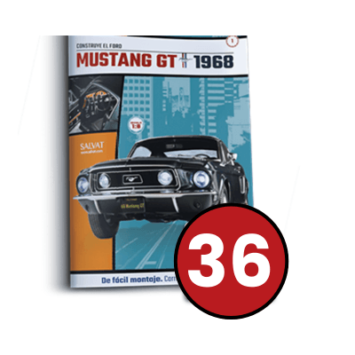 Construí el Ford Mustang 68 - Fascículo #36